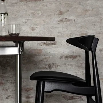 CH33P stol - Thor 301-svartlackad ek - Carl Hansen & Søn
