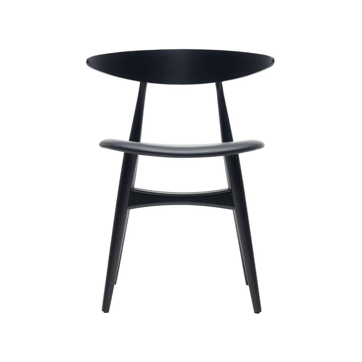 CH33P stol, Thor 301-svartlackat ek Carl Hansen & Søn