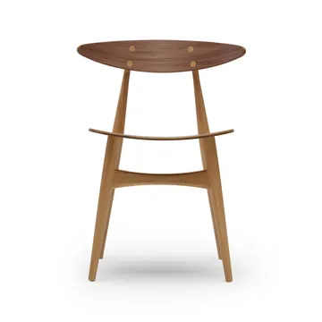CH33T stol - Klarlack valnöt-klarlack ek - Carl Hansen & Søn