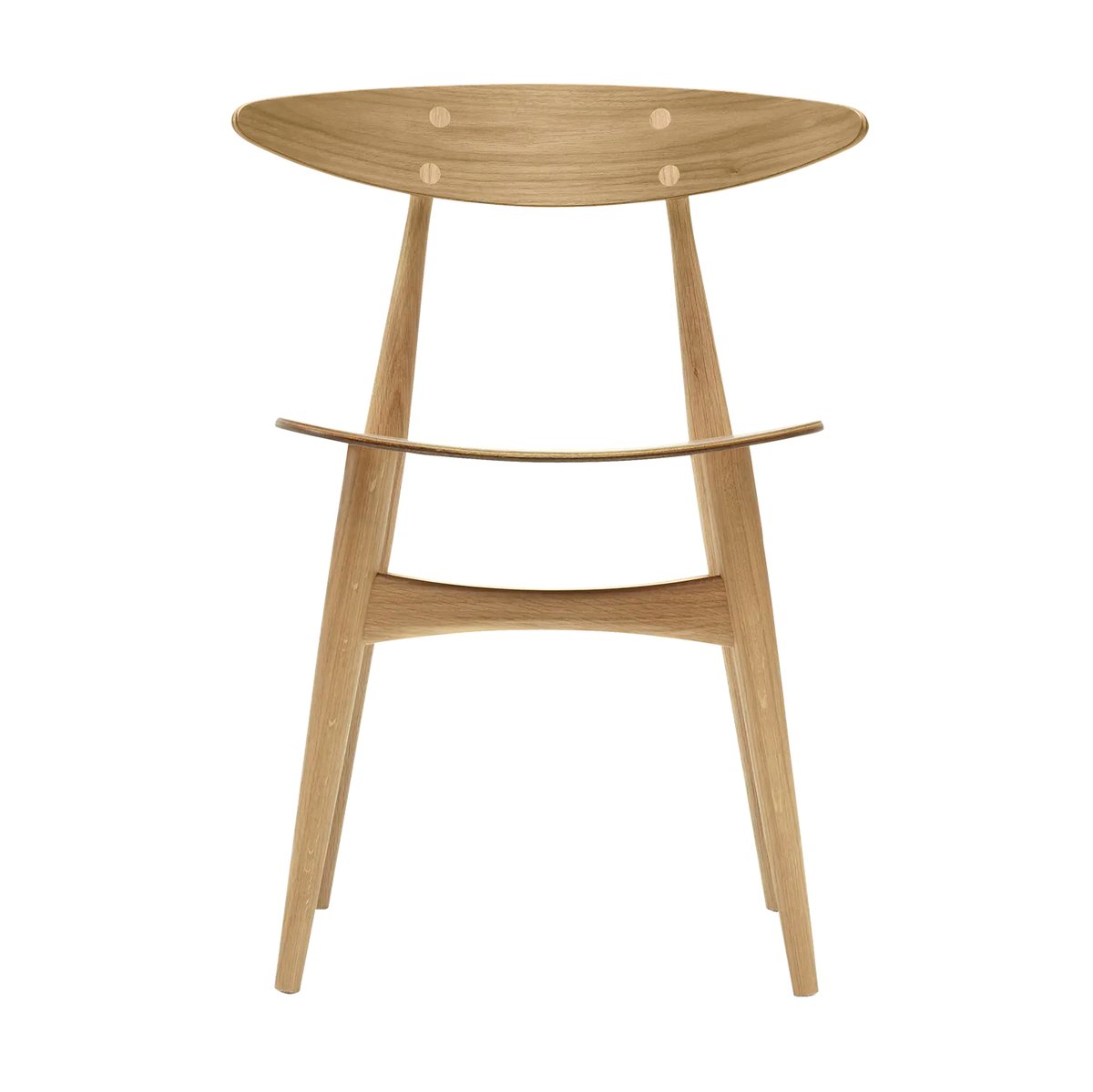 Carl Hansen & Son CH33T stol Oljad ek | Skandinavisk Design | Stolar | Beige