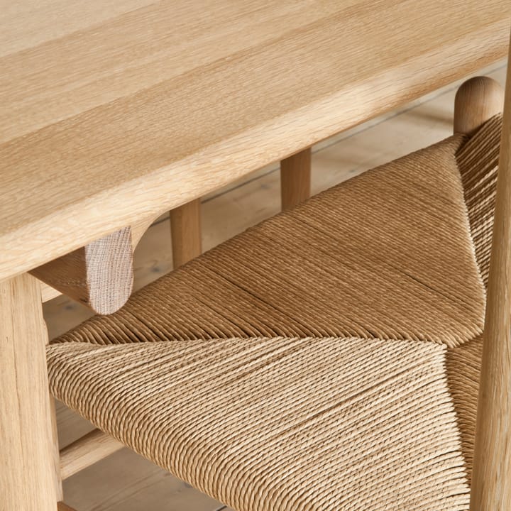CH36 stol, Såpad ek-naturflätad Carl Hansen & Søn