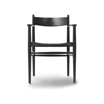 CH37 karmstol - Svartlackad ek-svart - Carl Hansen & Søn