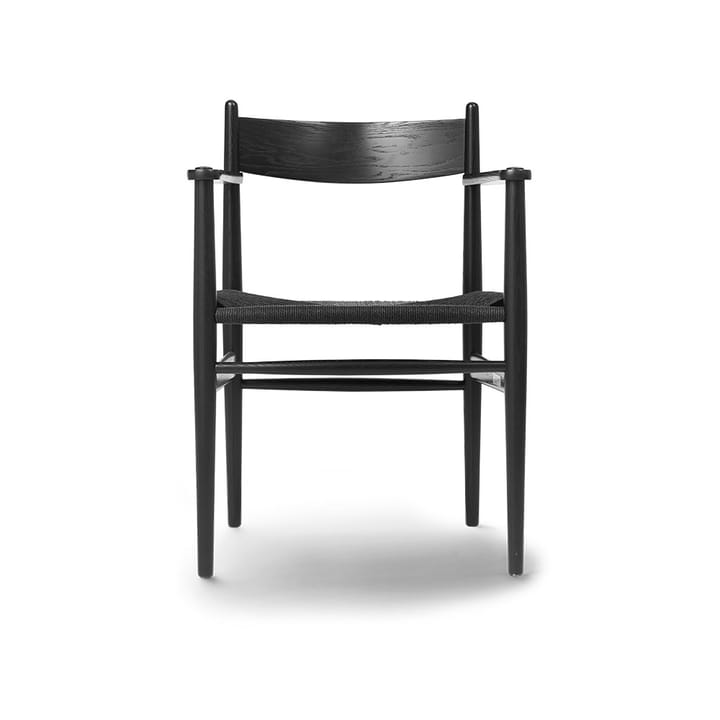 CH37 karmstol - Svartlackad ek-svart - Carl Hansen & Søn