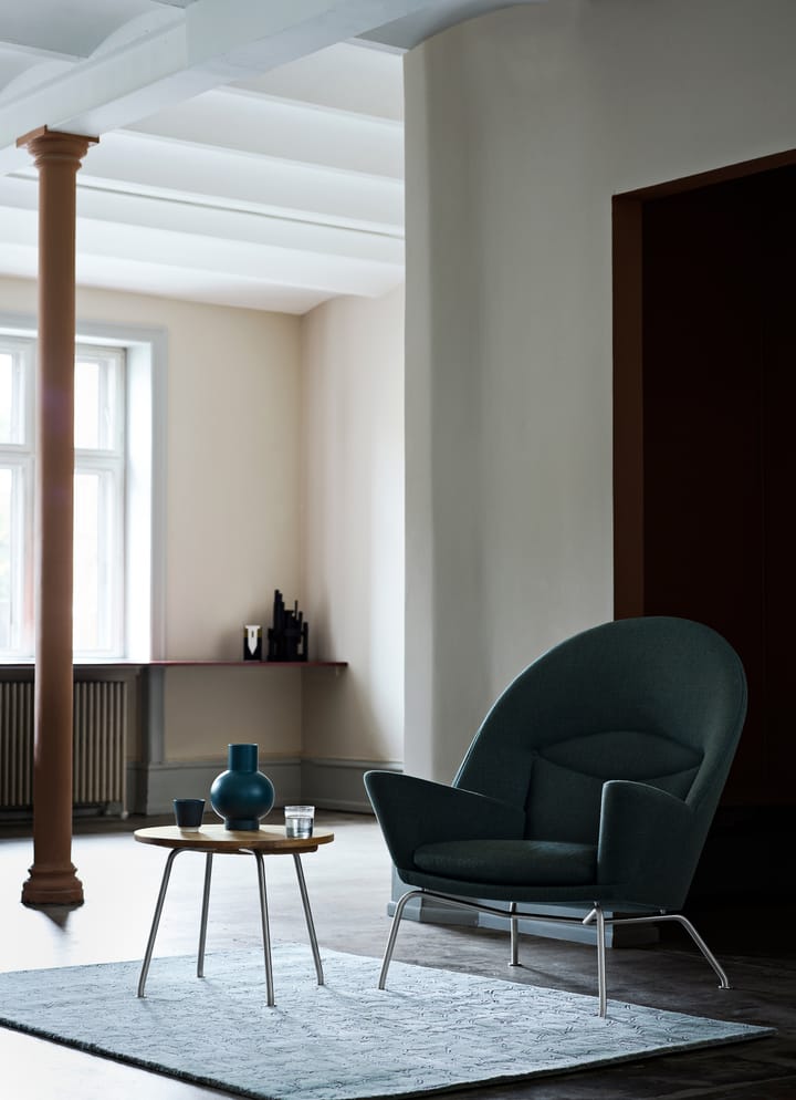 CH415 soffbord Ø55 cm, Oljad ek Carl Hansen & Søn