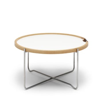 CH417 Tray brickbord rostfritt stål - Svart-vit vändbar-laminat - Carl Hansen & Søn