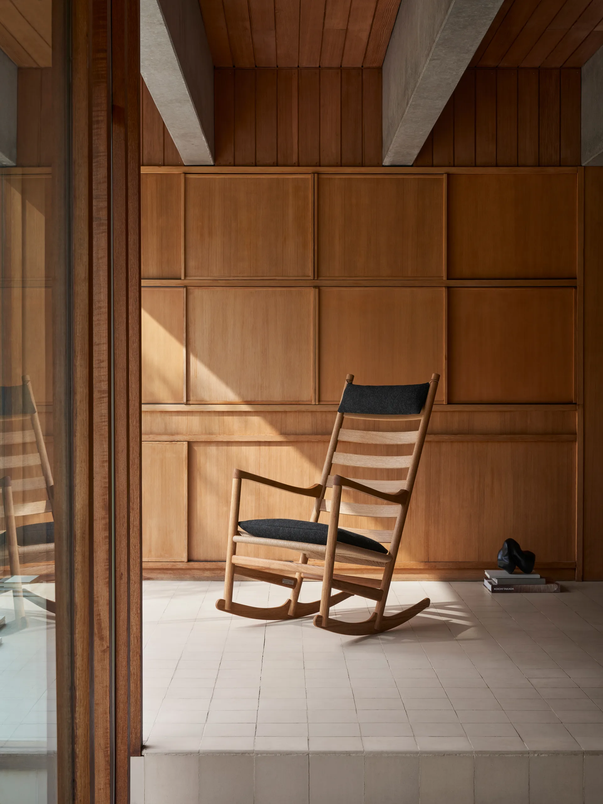 CH45 dynset 2 delar, Hallingdal 65 0180 svart Carl Hansen & Søn