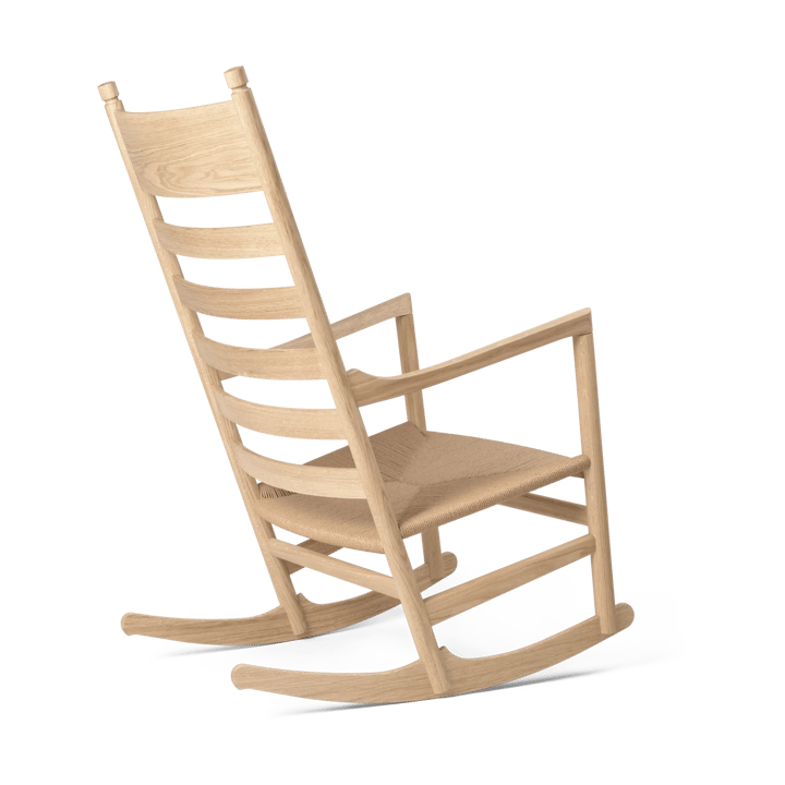 CH45 gungstol, Såpad ek-naturflätad Carl Hansen & Søn
