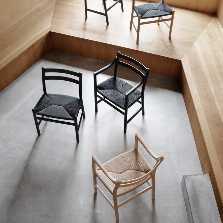 CH47 stol, Såpad ek-naturflätad Carl Hansen & Søn