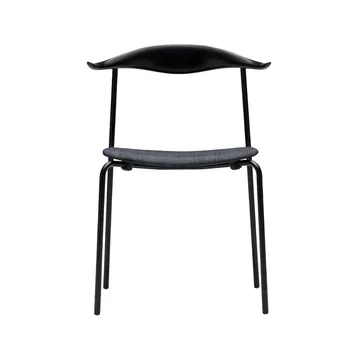 CH88P stol - fiord 171-svart ek-svart stativ - Carl Hansen & Søn