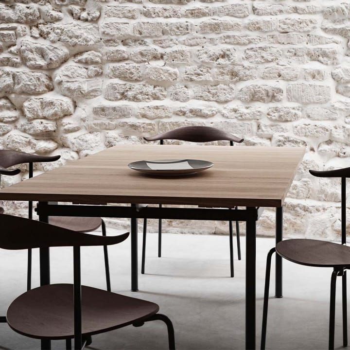 CH88T stol, Såpad ek-rostfritt stål Carl Hansen & Søn