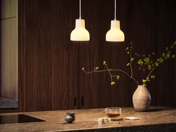 EM82 Porcelight pendel - White metal, Ø110 cm - Carl Hansen & Søn