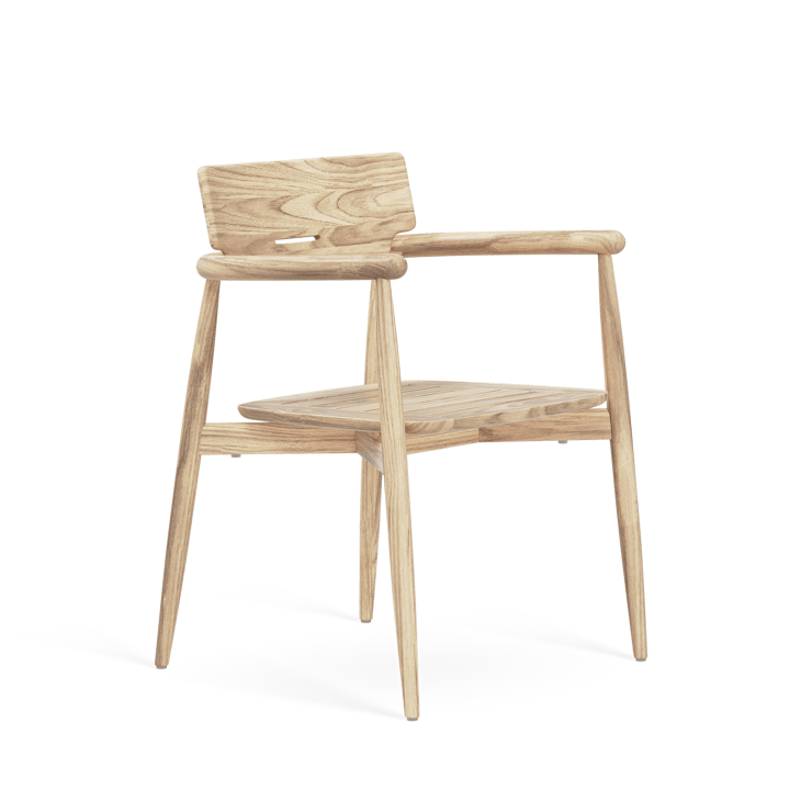 Embrace Outdoor dining chair stol - Teak obehandlad - Carl Hansen & Søn