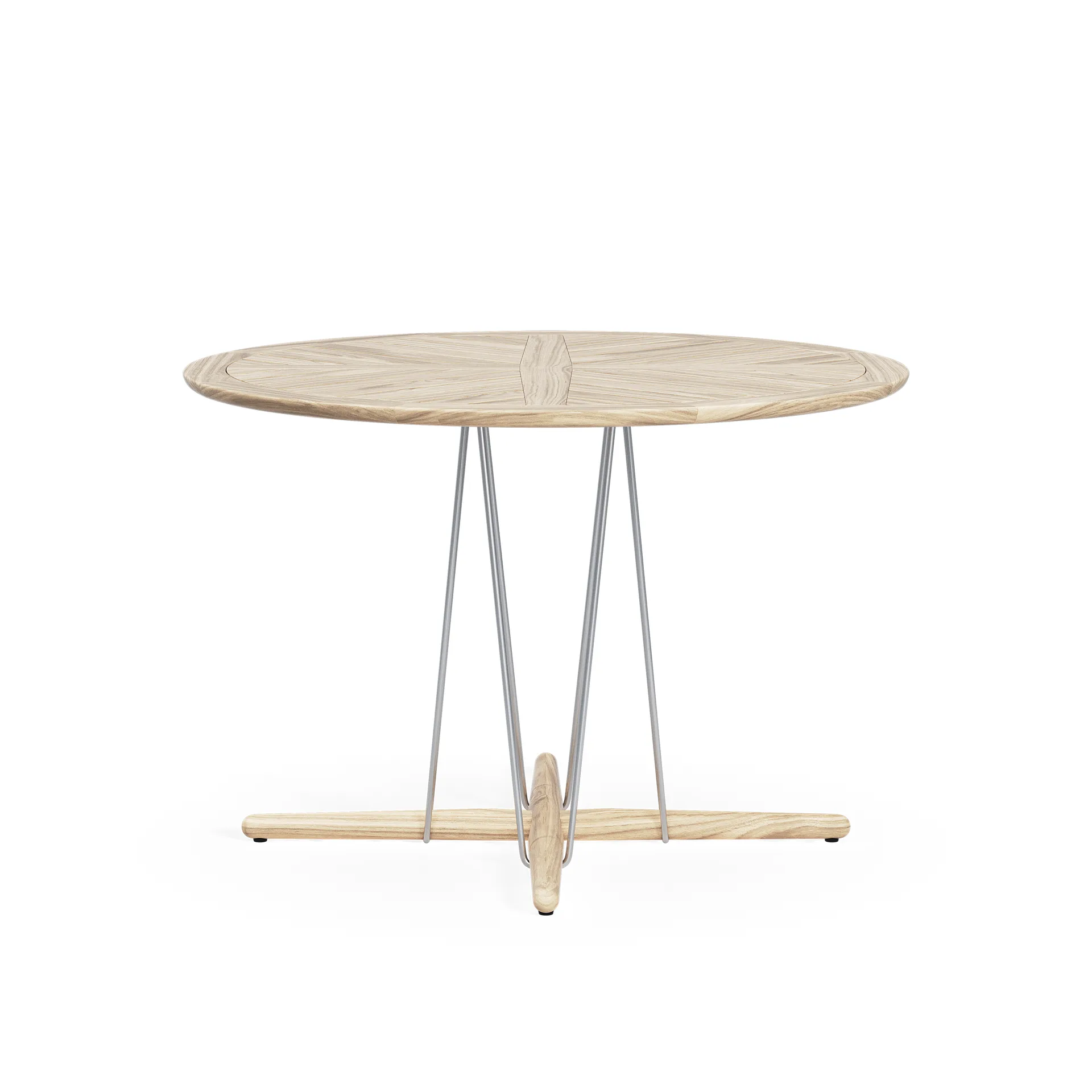 Embrace Outdoor table Ø110 cm, Teak obehandlad Carl Hansen & Søn