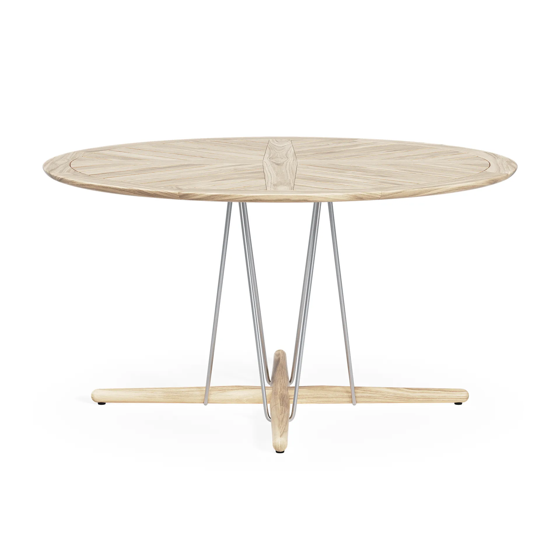 Embrace Outdoor table Ø140 cm, Teak obehandlad Carl Hansen & Søn