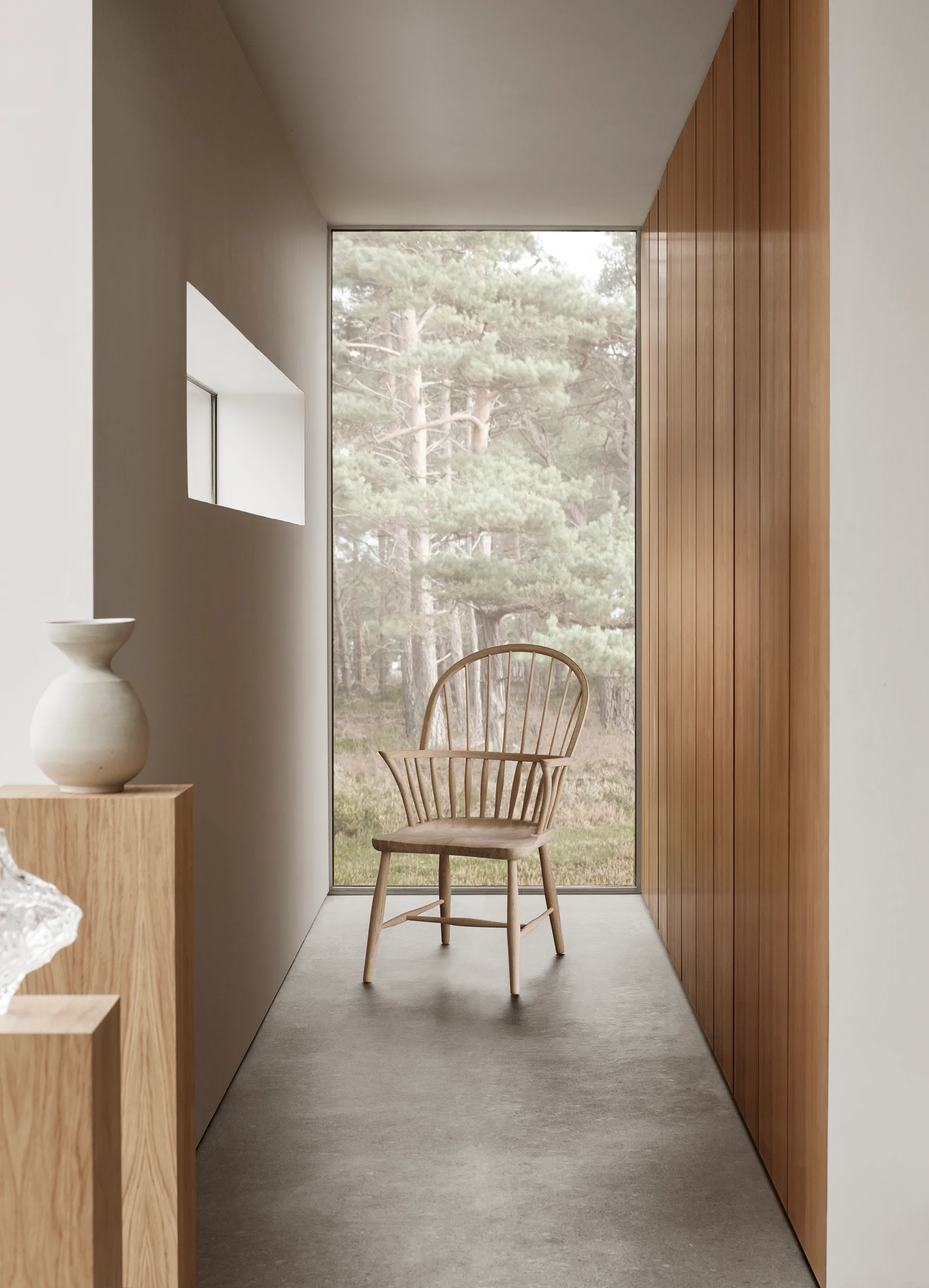 FH38 Windsor stol, Såpad ek Carl Hansen & Søn