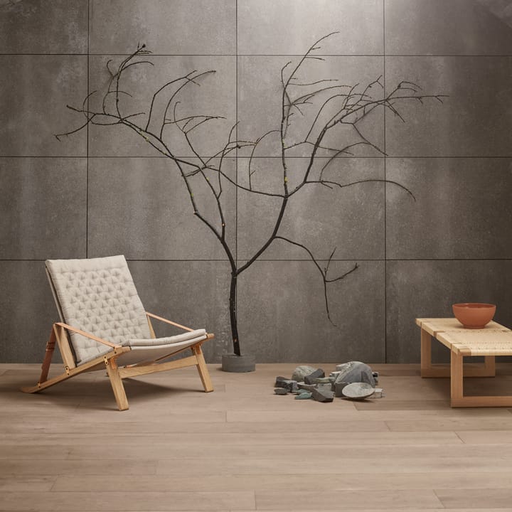 FK11 Plico fåtölj, Canvas natur-oljad ek Carl Hansen & Søn