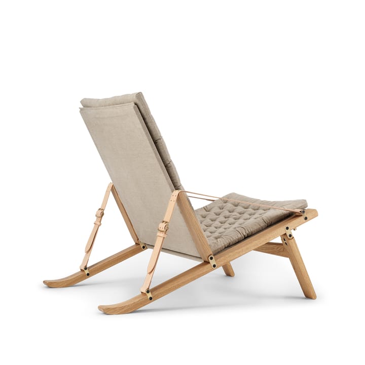 FK11 Plico fåtölj, Canvas natur-oljad ek Carl Hansen & Søn