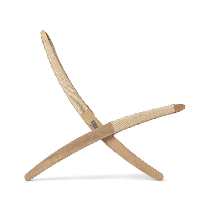 MG501 Cuba fällfåtölj ekstativ, Natur-papperssnöre-såpad Carl Hansen & Søn