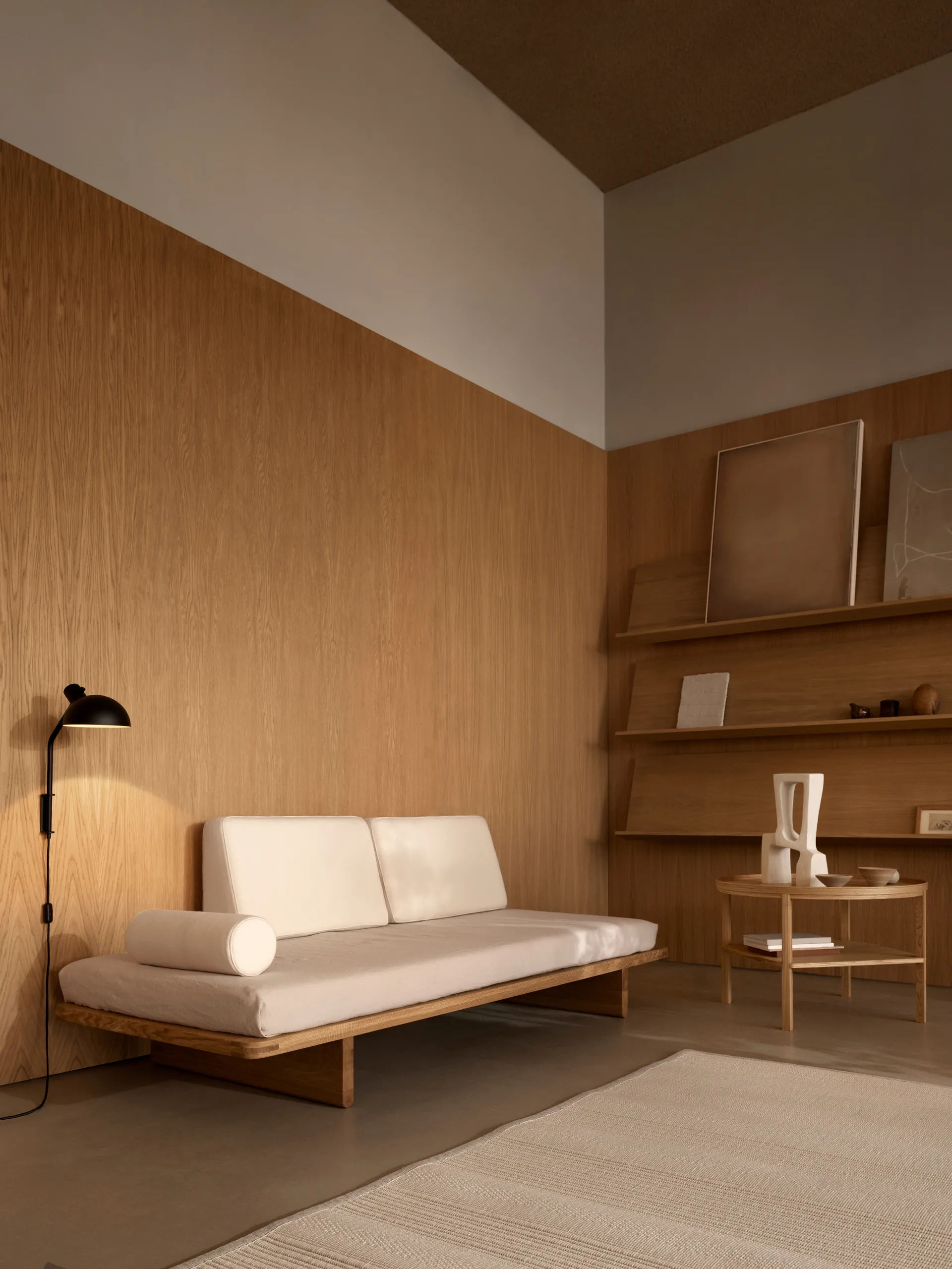 MO300 vägglampa, Black Carl Hansen & Søn