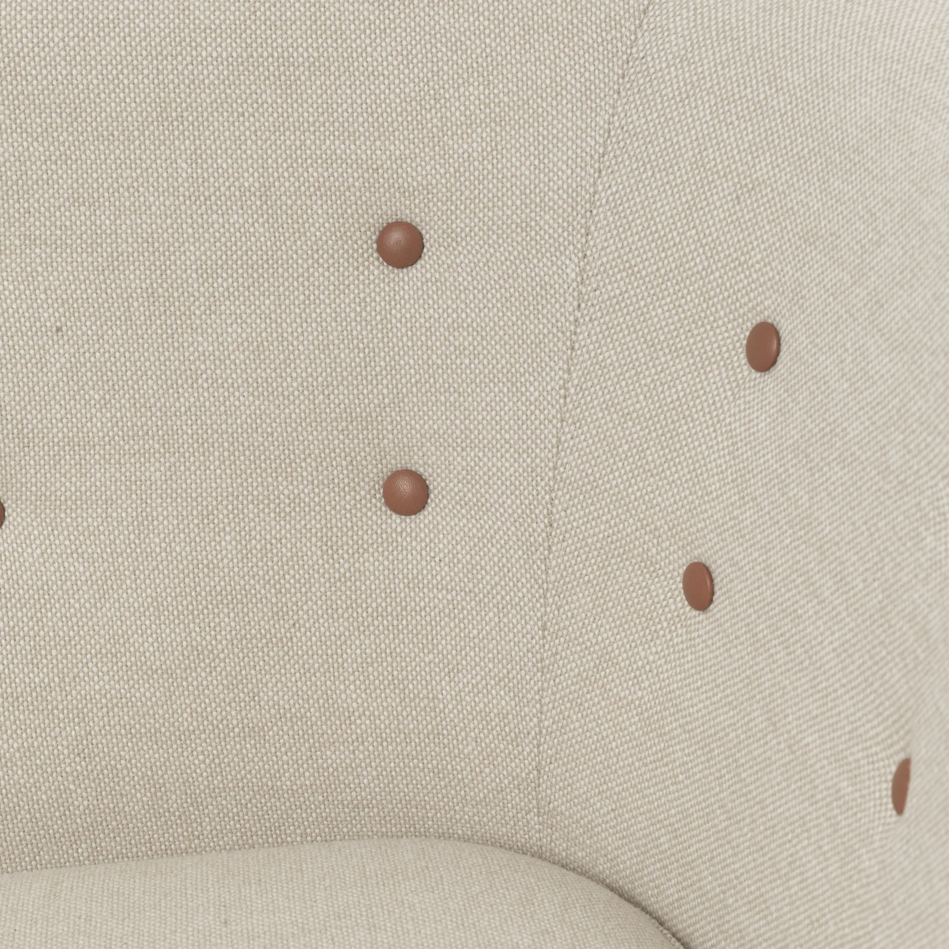 ND52-2 Vita soffa 146 cm, Hallingdal 0200-oljad valnöt Carl Hansen & Søn