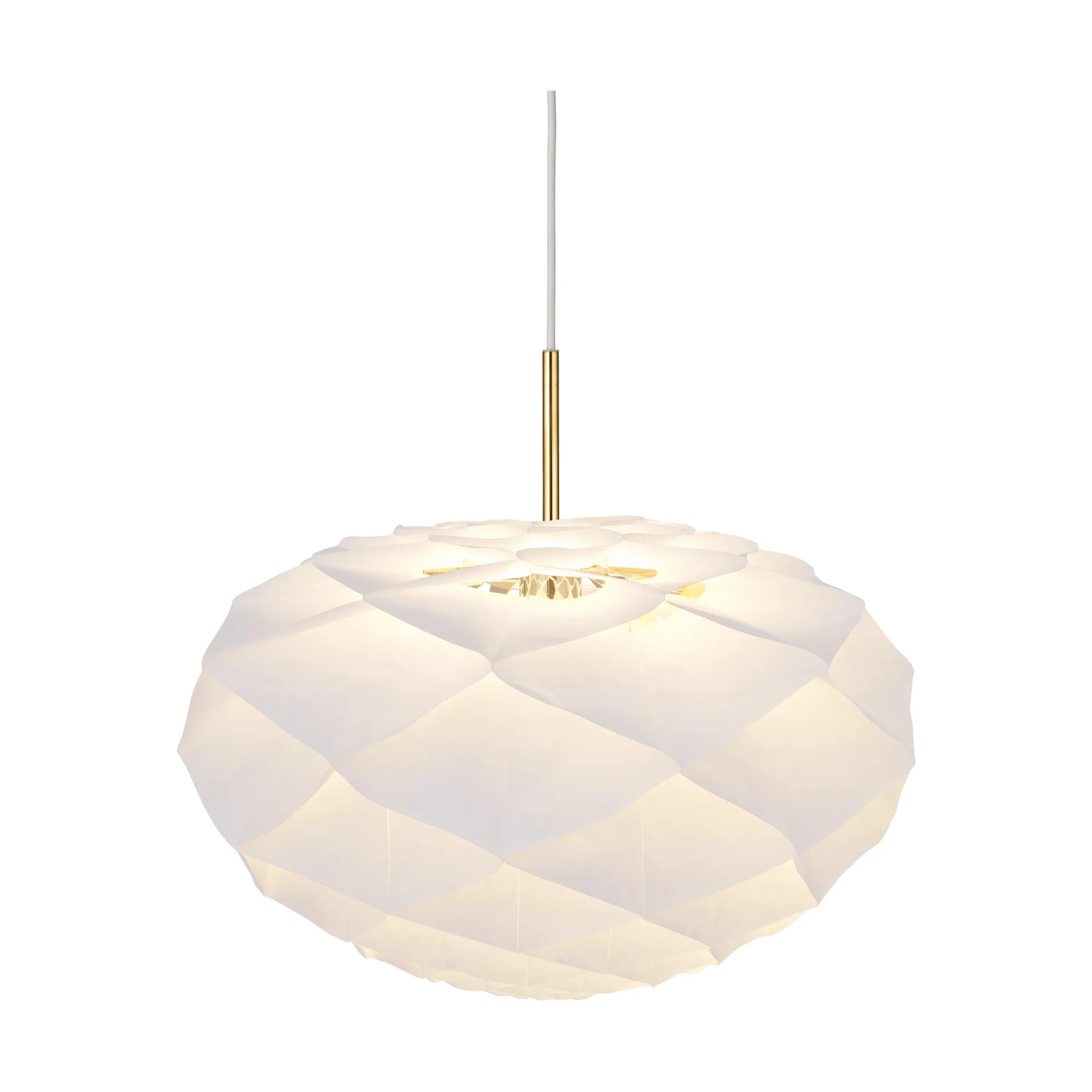 OS111 Begonya pendel, White-brass, Ø50 cm Carl Hansen & Søn