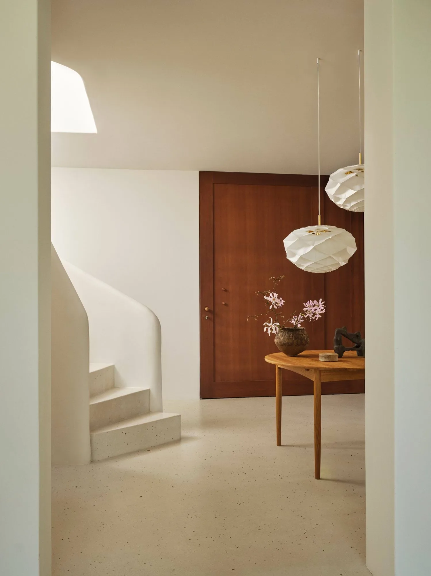 OS111 Begonya pendel, White-brass, Ø50 cm Carl Hansen & Søn