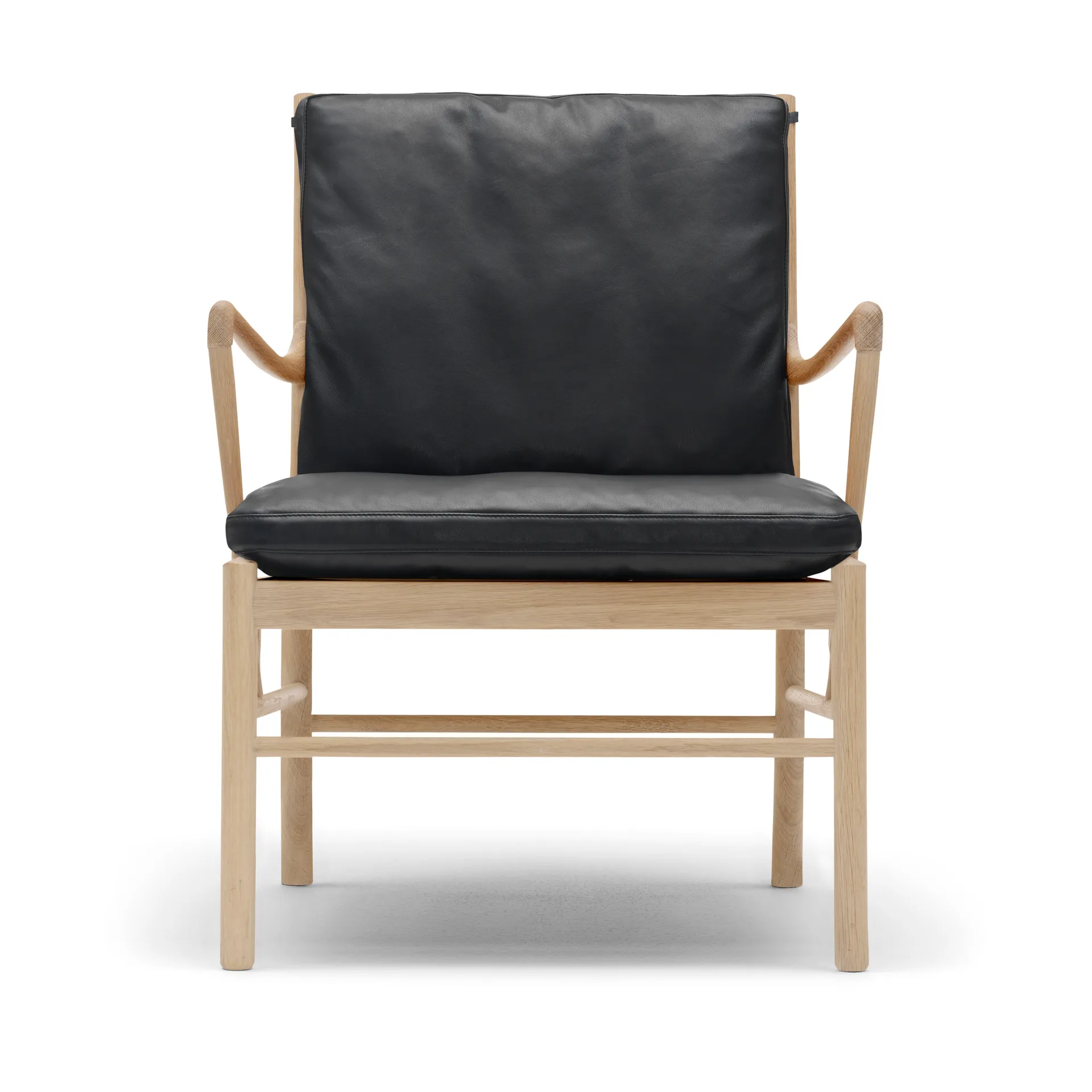 OW149 Colonial chair fåtölj, Loke 7150-vitoljad ek Carl Hansen & Søn
