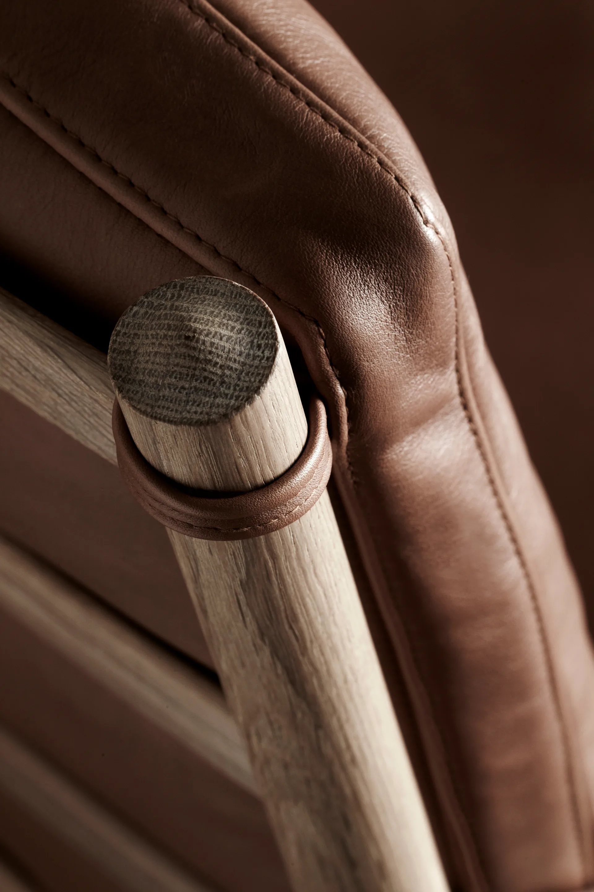 OW149 Colonial chair fåtölj, Loke 7150-vitoljad ek Carl Hansen & Søn