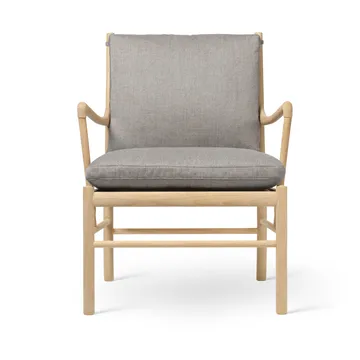 OW149 Colonial chair fåtölj - Re-wool 0128-såpad ek - Carl Hansen & Søn