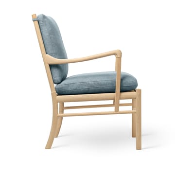 OW149 Colonial chair fåtölj - Re-wool 0718-såpad ek - Carl Hansen & Søn