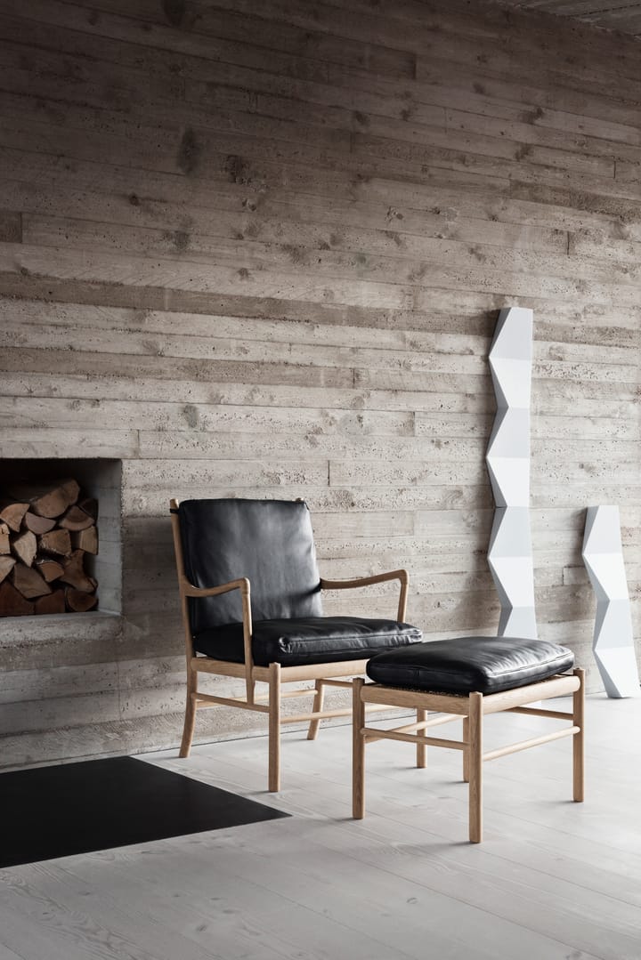OW149 Colonial chair fåtölj, Sif 95-såpad ek Carl Hansen & Søn