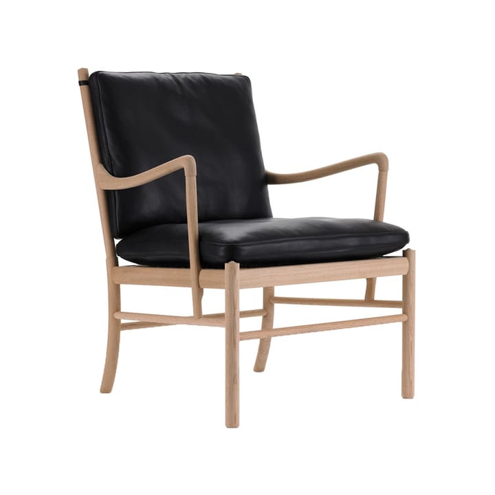 OW149 Colonial chair fåtölj - Thor 301 svart-oljad ek - Carl Hansen & Søn