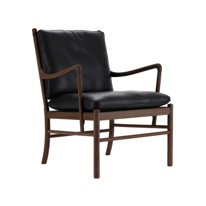 OW149 Colonial chair fåtölj - Thor 301 svart-oljad valnöt - Carl Hansen & Søn