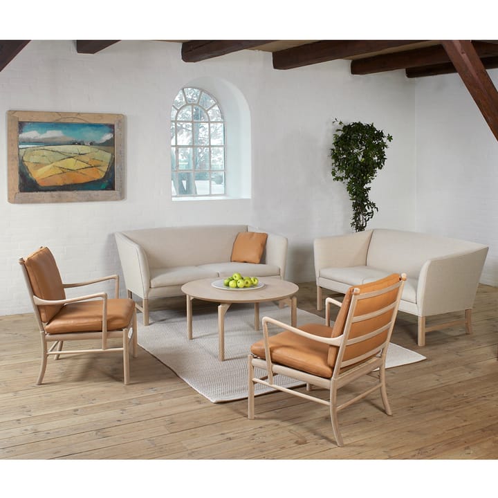 OW149 Colonial chair fåtölj, Thor 301 svart-oljad valnöt Carl Hansen & Søn