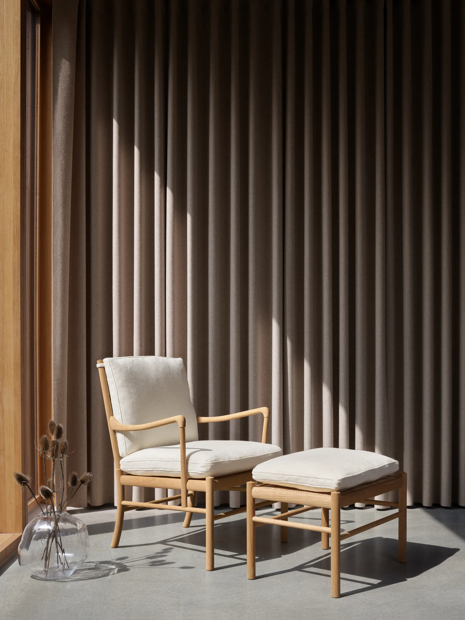 OW149 Colonial chair fåtölj, Thor 306-oljad ek Carl Hansen & Søn