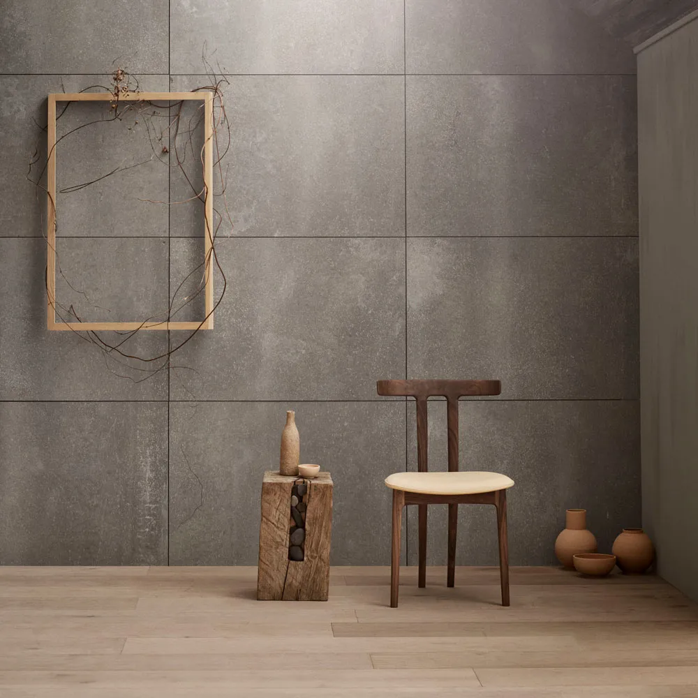 OW58 T-stol, Rewool 358 tyg-Såpad ek Carl Hansen & Søn