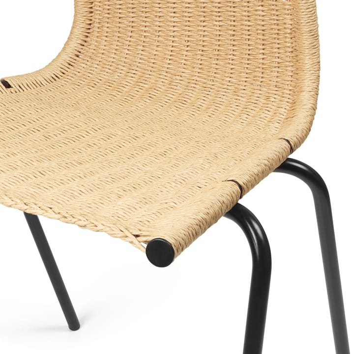 PK1 stol, Natur-svart Carl Hansen & Søn