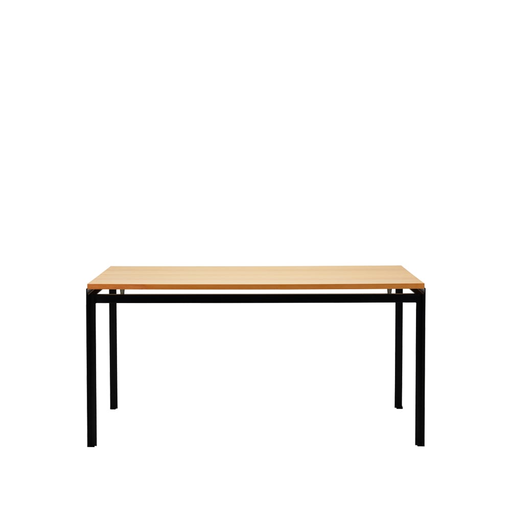 Carl Hansen & Son PK52A skrivbord pulverlackerat stål Oljad ek-svart