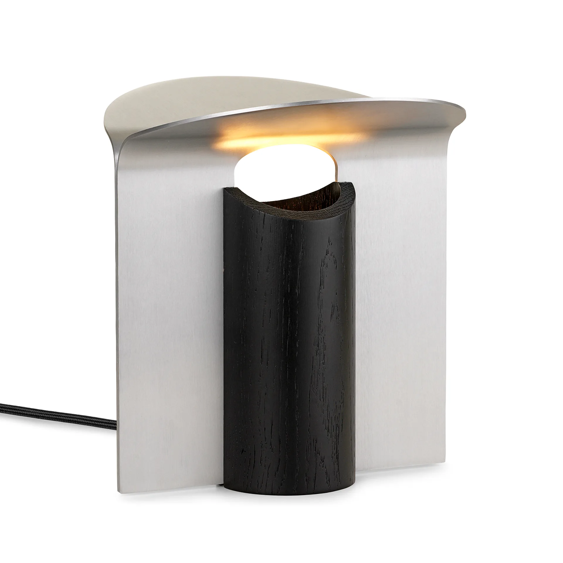 RF200 Petal bordslampa, Black oak-aluminium,  Carl Hansen & Søn