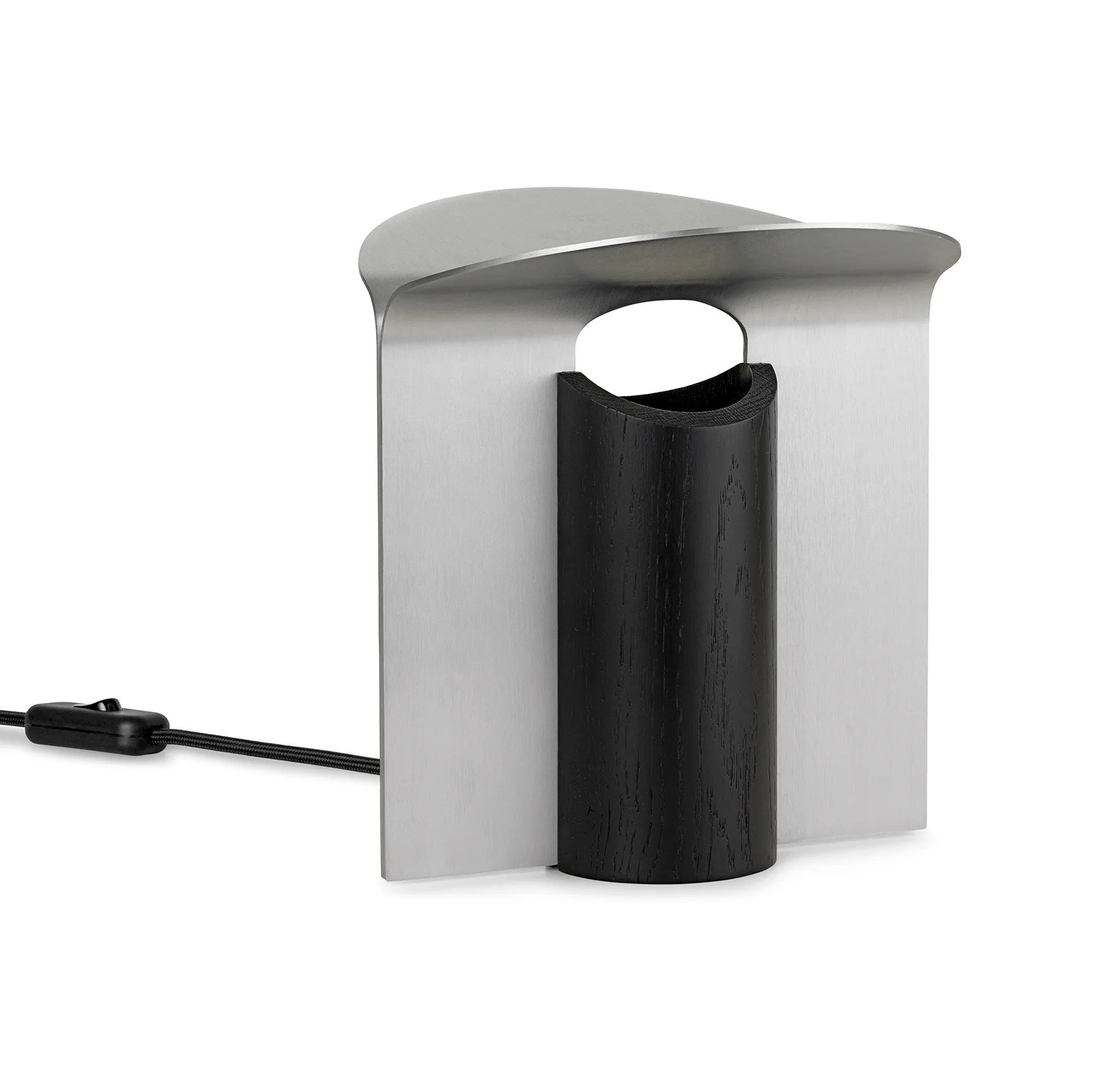 RF200 Petal bordslampa, Black oak-aluminium,  Carl Hansen & Søn