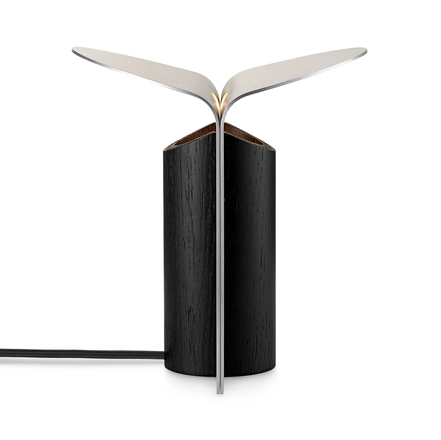 RF200 Petal bordslampa, Black oak-aluminium,  Carl Hansen & Søn