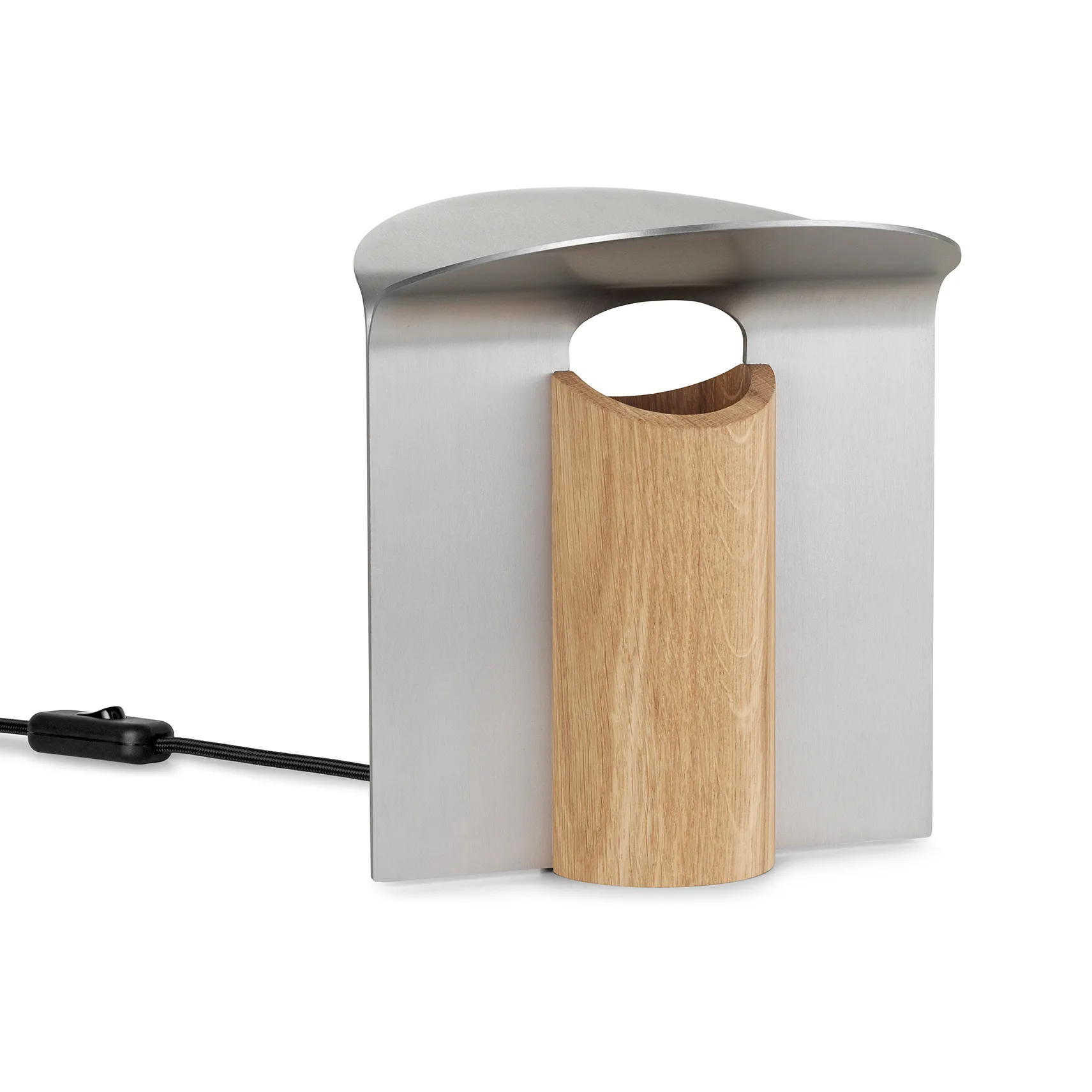 RF200 Petal bordslampa, Oiled oak-aluminium,  Carl Hansen & Søn
