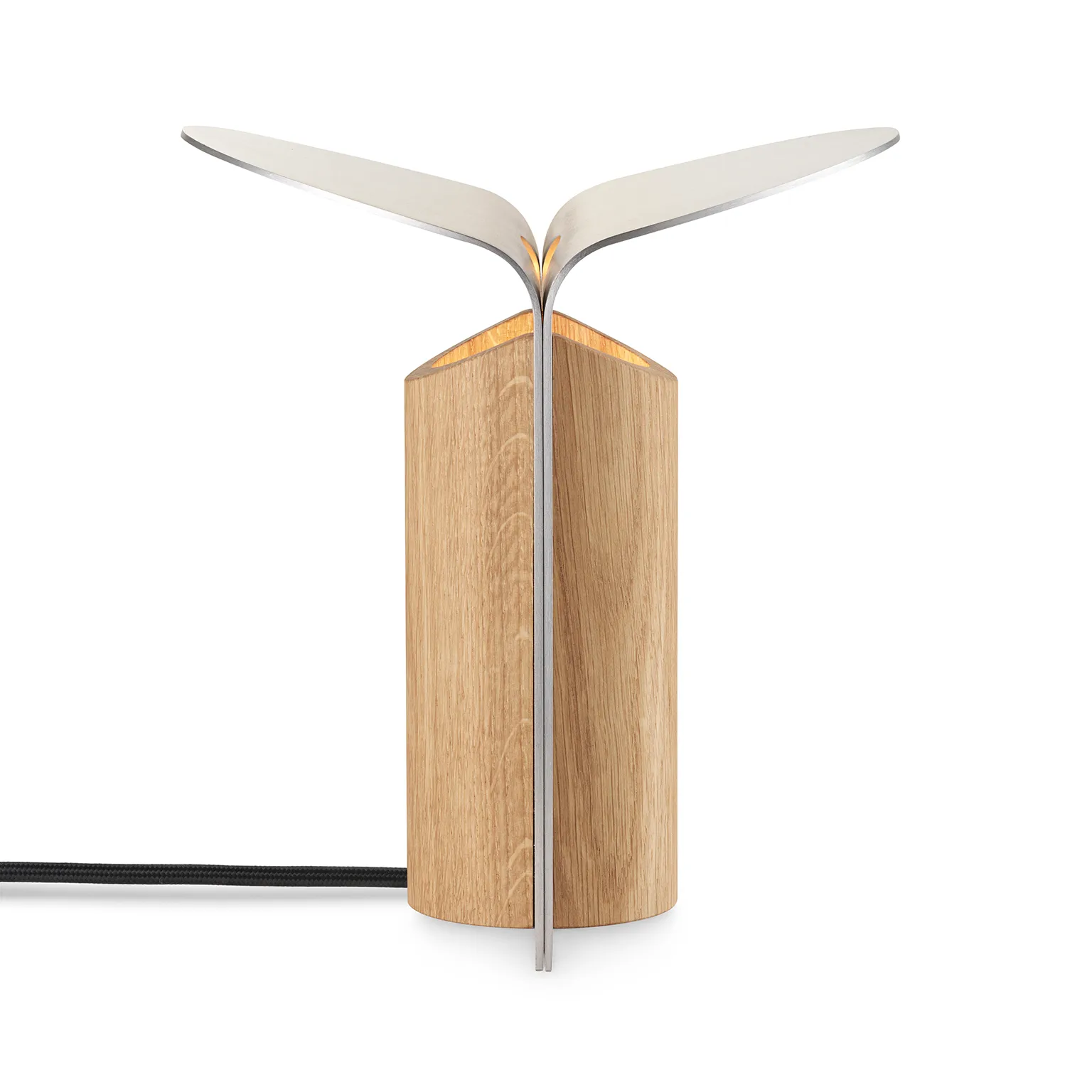 RF200 Petal bordslampa, Oiled oak-aluminium,  Carl Hansen & Søn
