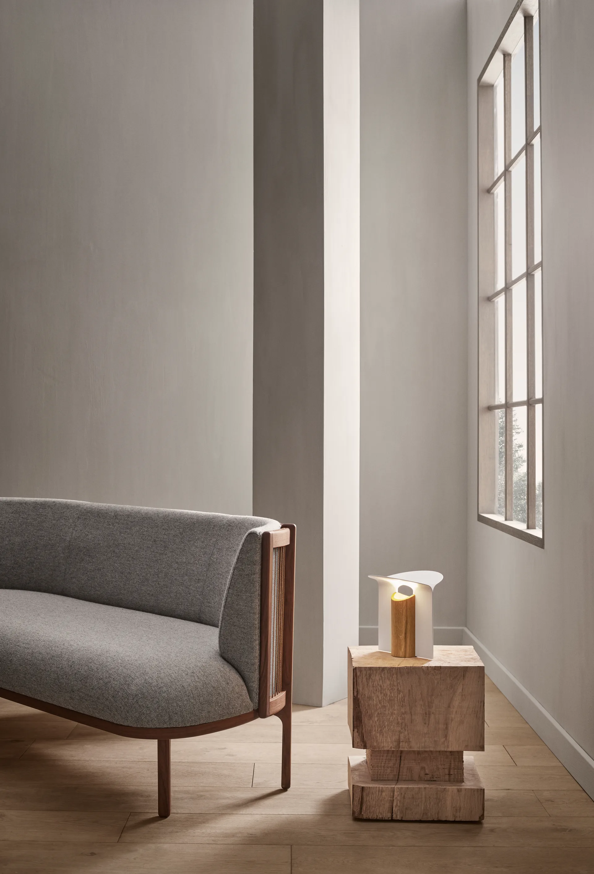 RF200 Petal bordslampa, Oiled oak-white,  Carl Hansen & Søn