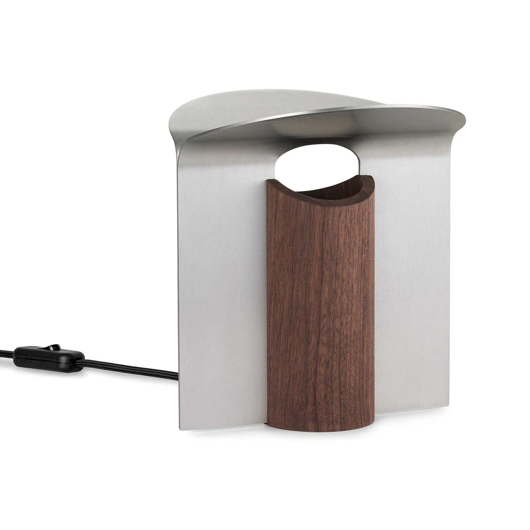 RF200 Petal bordslampa, Oiled walnut-aluminium,  Carl Hansen & Søn