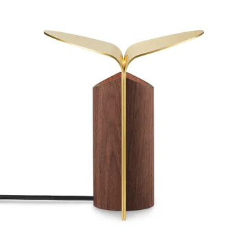 RF200 Petal bordslampa, Oiled walnut-brass - Carl Hansen & Søn