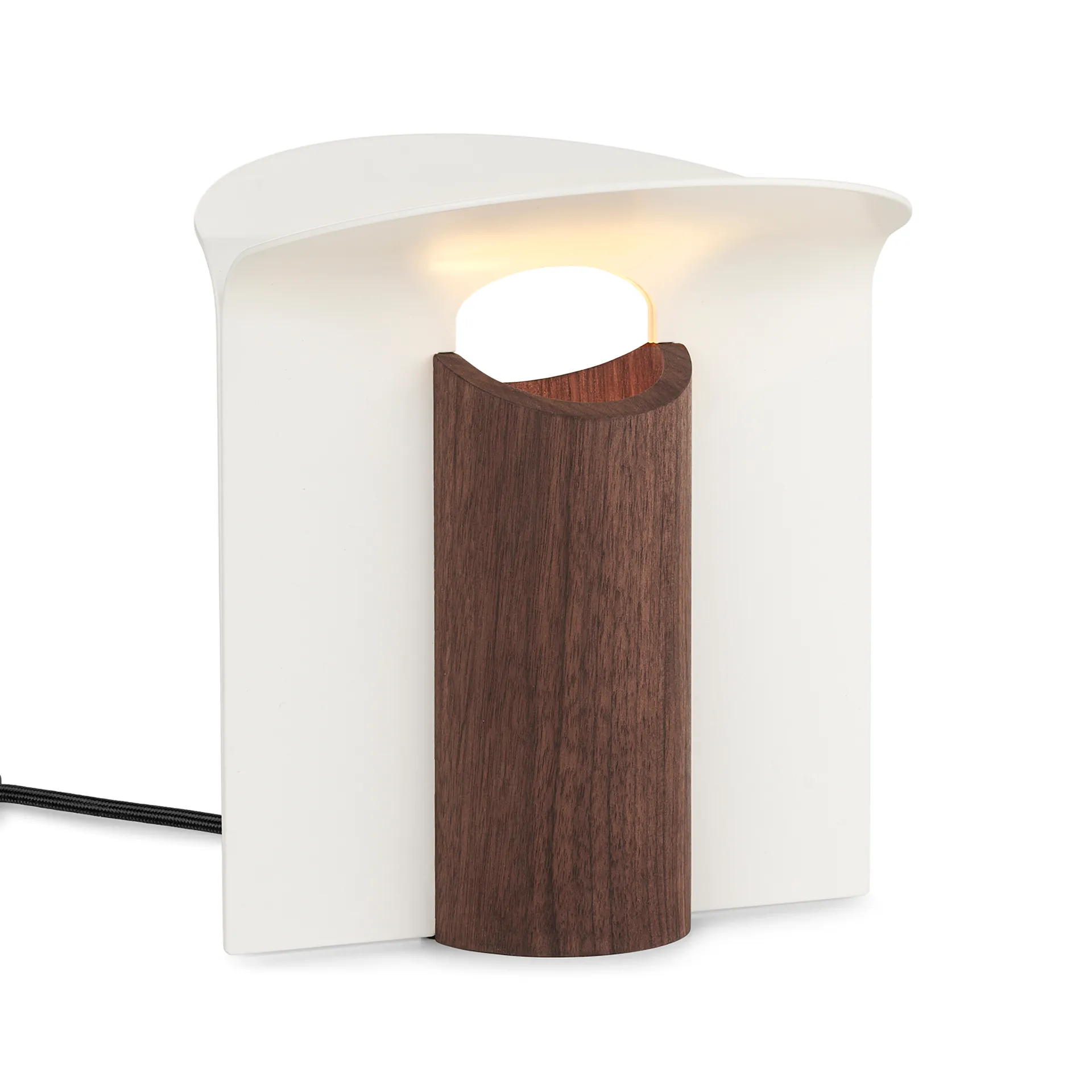 RF200 Petal bordslampa, Oiled walnut-white,  Carl Hansen & Søn
