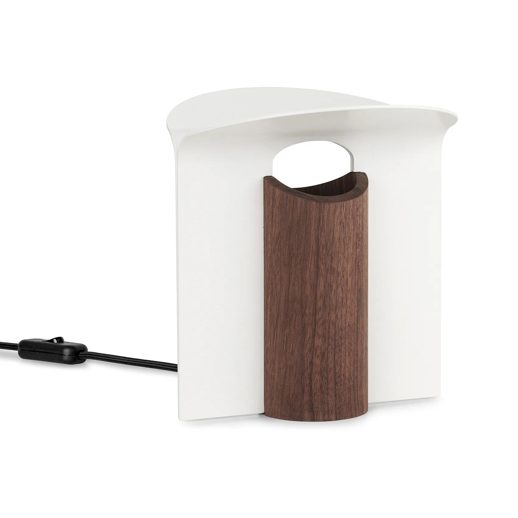 RF200 Petal bordslampa, Oiled walnut-white,  Carl Hansen & Søn