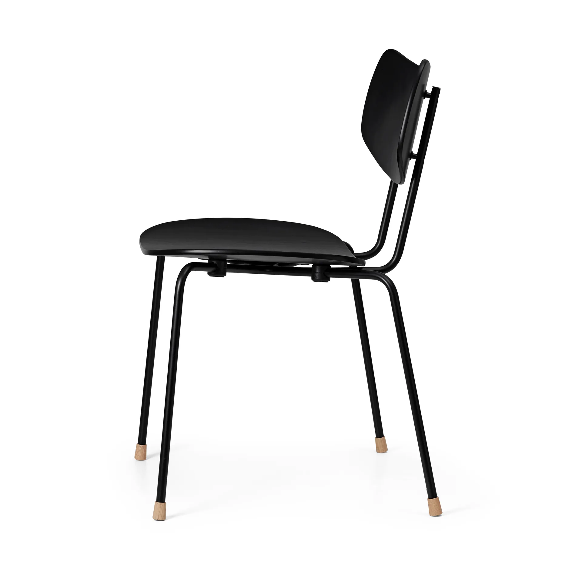 VLA26T Vega stol, Svartlackad ek-svart Carl Hansen & Søn