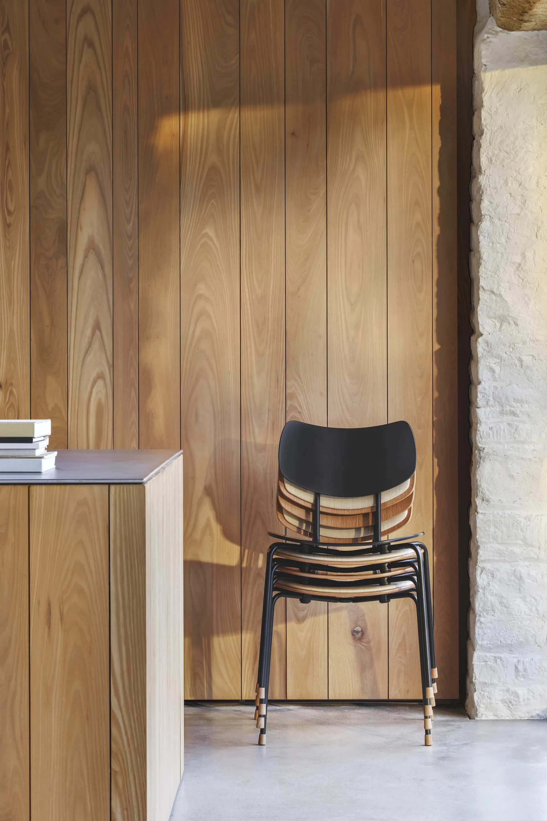 VLA26T Vega stol, Svartlackad ek-svart Carl Hansen & Søn